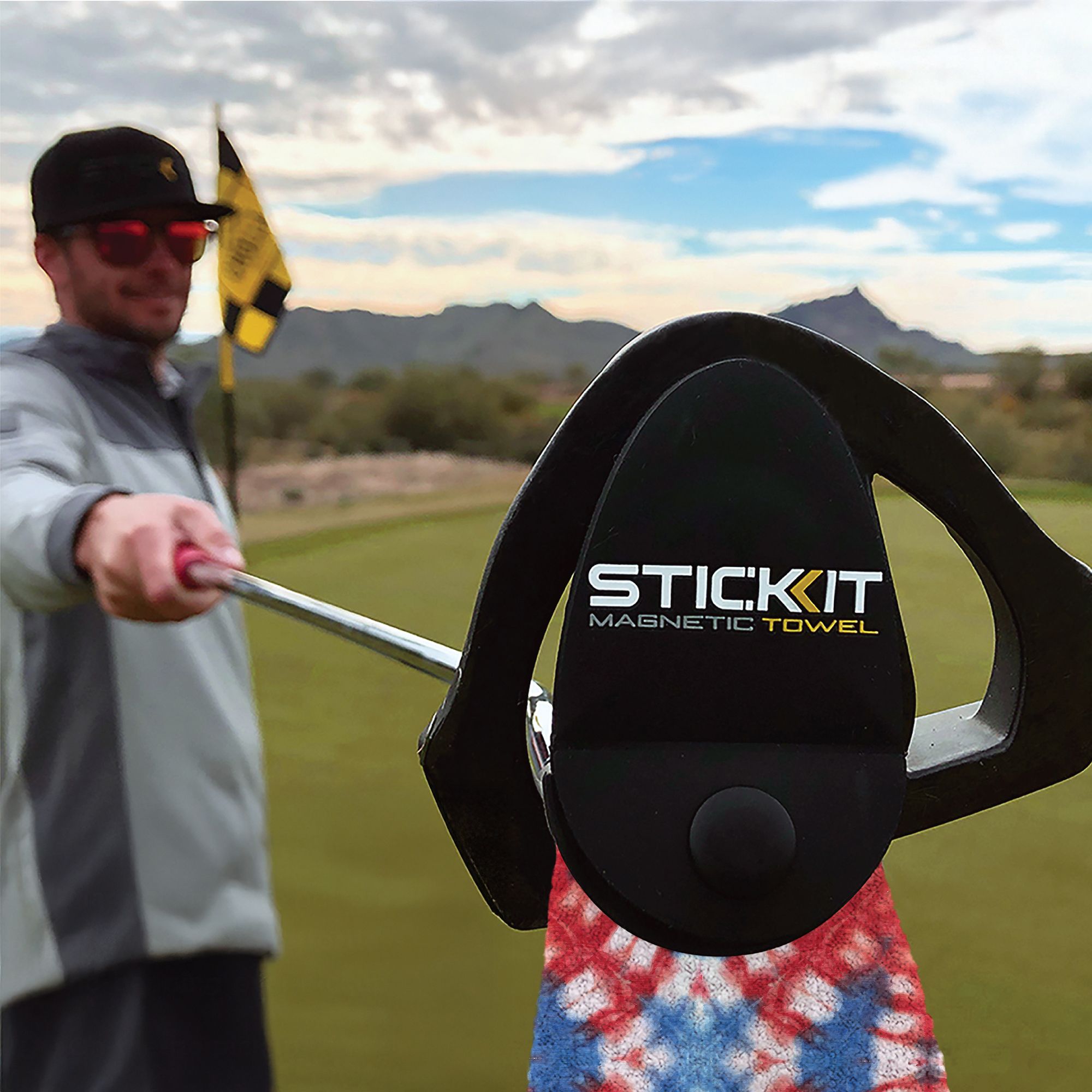 STICKIT Magnetic Golf Towel product image