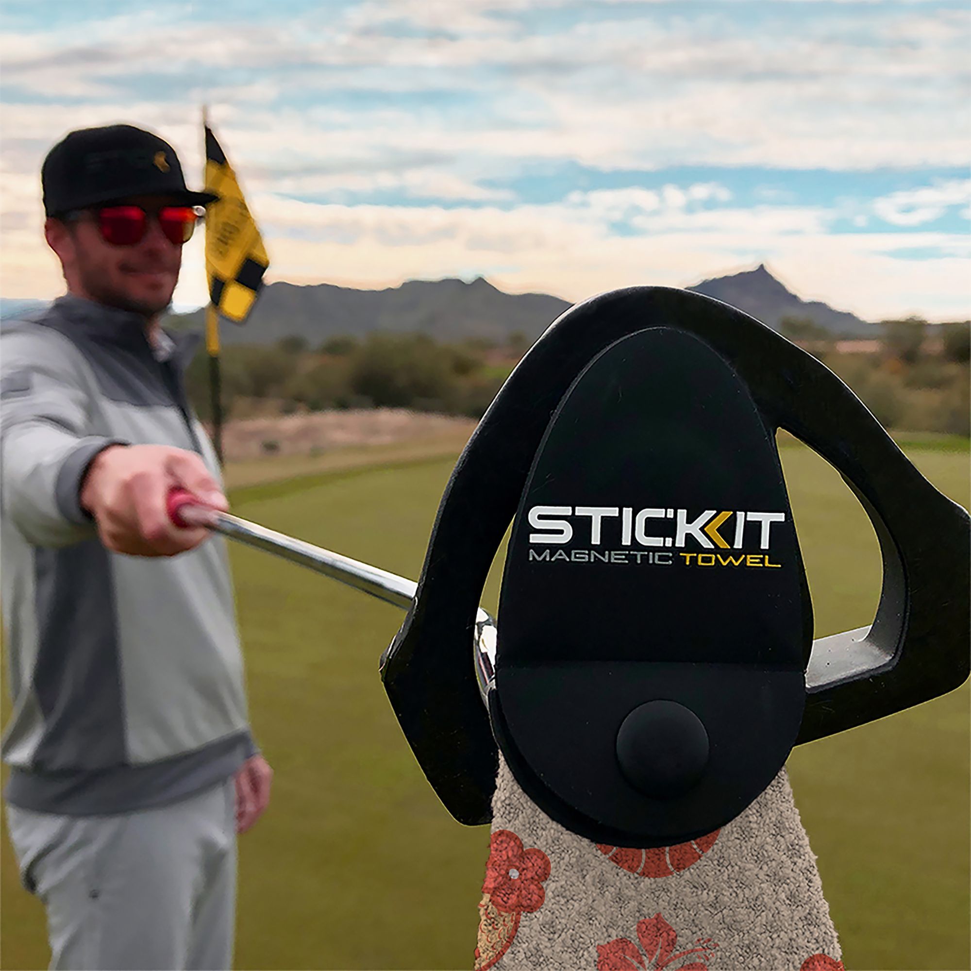 STICKIT Magnetic Golf Towel product image