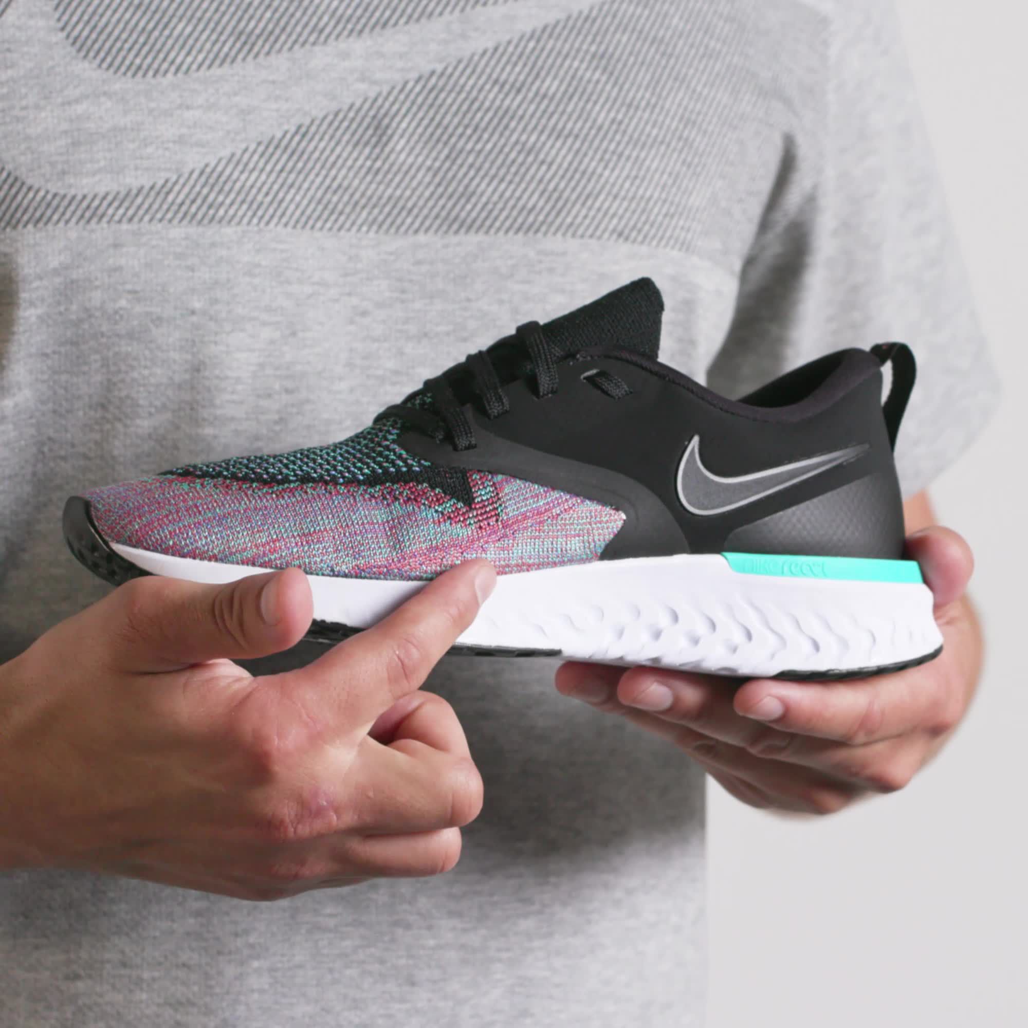 odyssey react flyknit 2 black