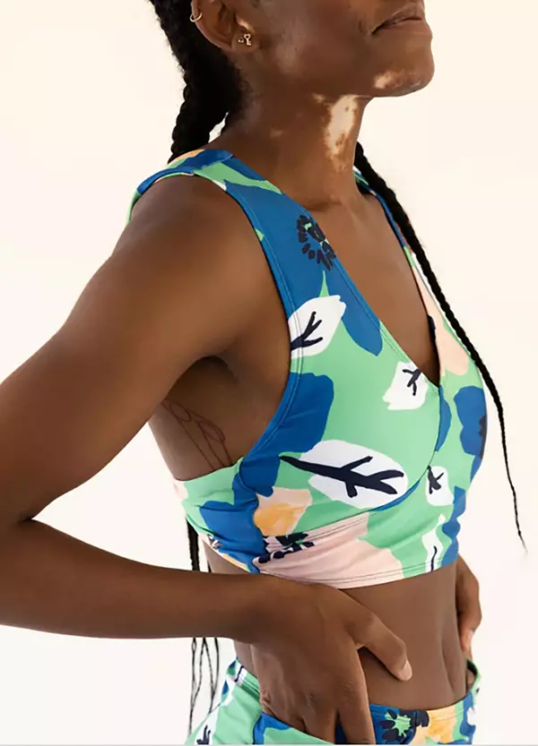 Nani Swimwear Women's Crossover Bralette Bikini Top
