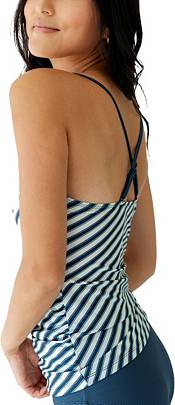 Coastal Stripe V-Neck Tankini – Nani Swimwear