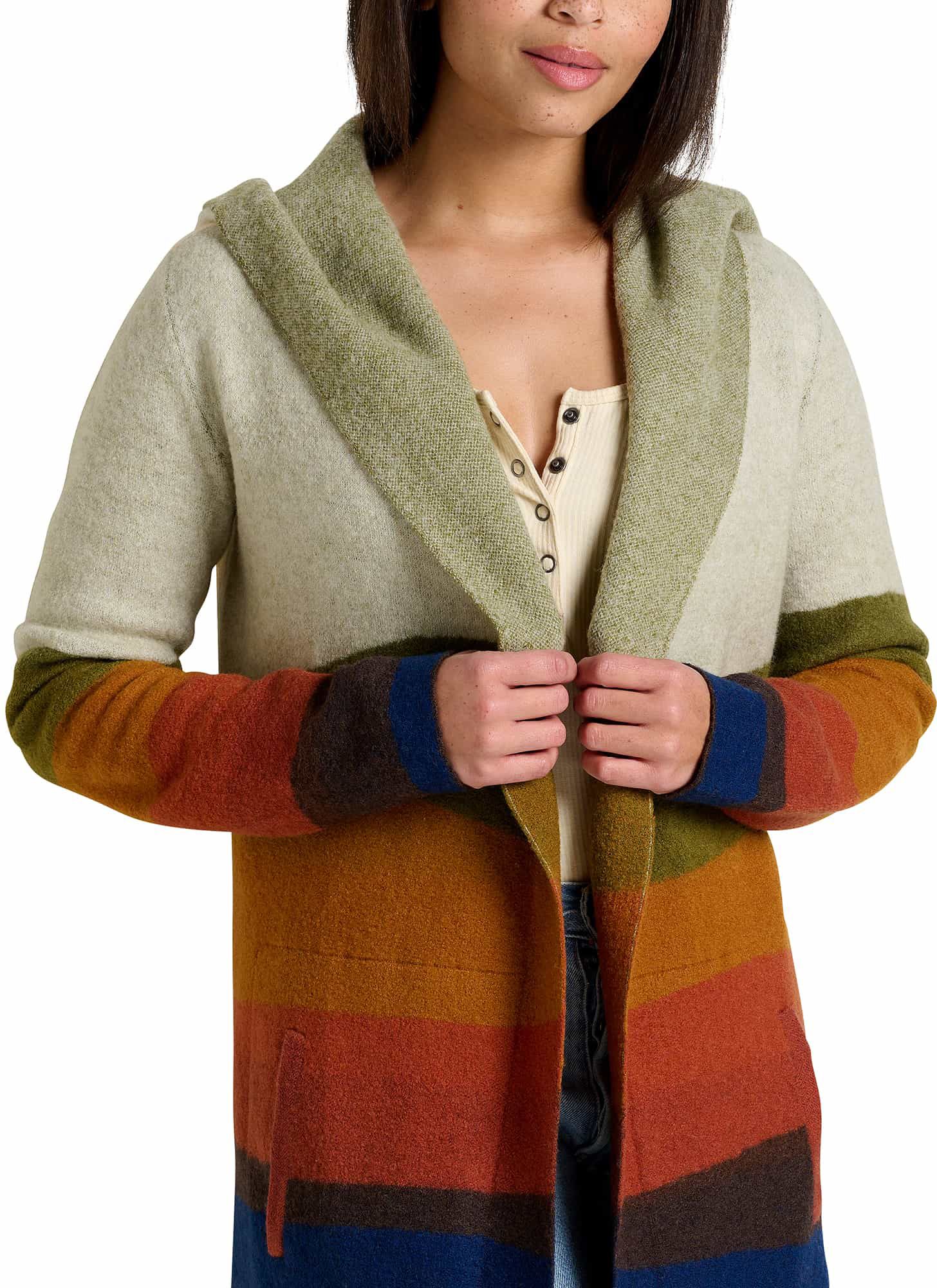 Toad&Co Women's Merino Heartfelt Hooded Sweater product image