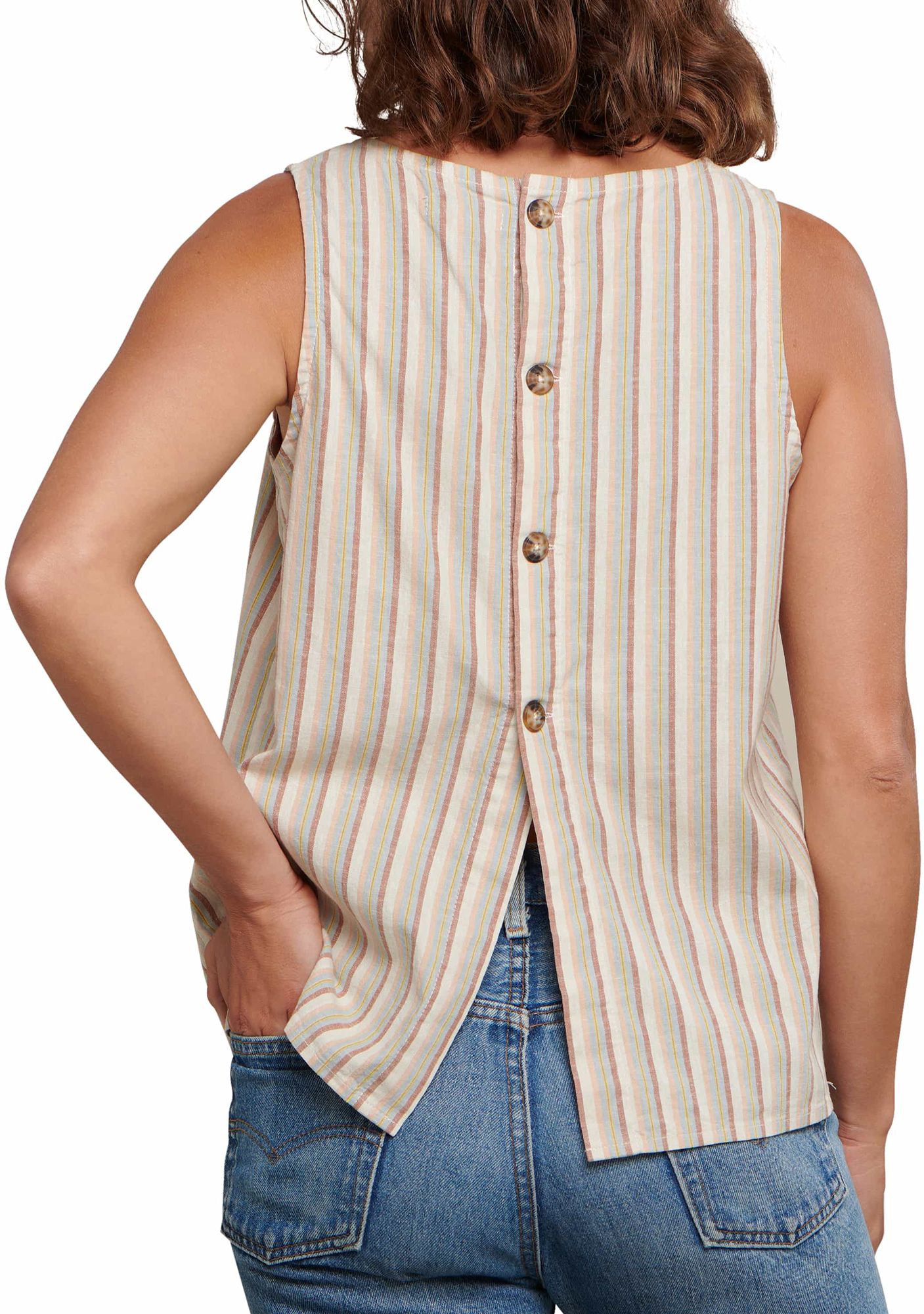 Toad&Co Women's Taj Hemp Button Back Tank Top product image