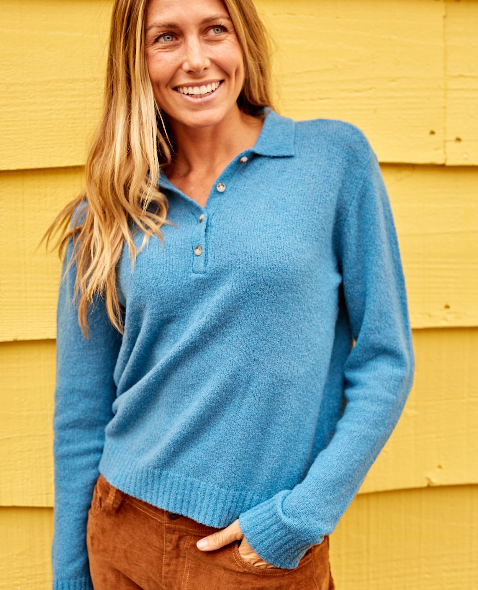 Toad&Co Women's Cotati Collared Sweater product image