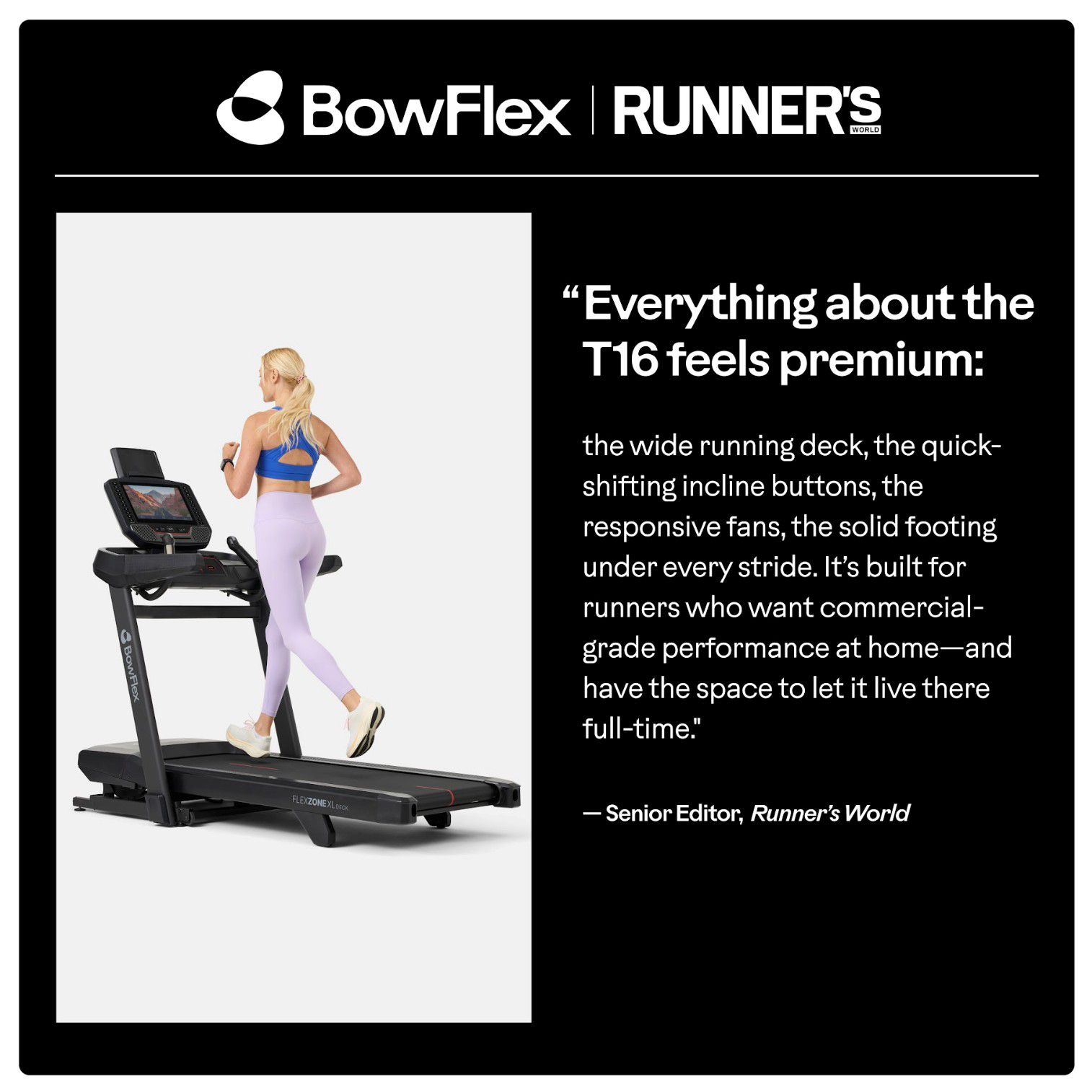 BowFlex T16 Treadmill product image
