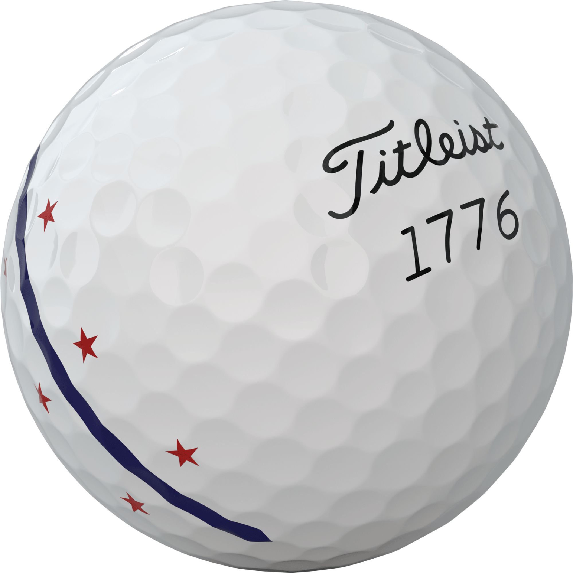 Titleist Pro V1 AIM Performance - Red, White, & Blue Golf Balls product image