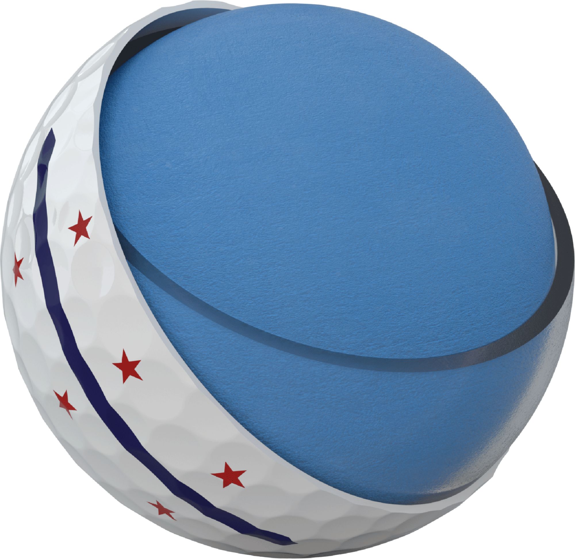 Titleist Pro V1 AIM Performance - Red, White, & Blue Golf Balls product image