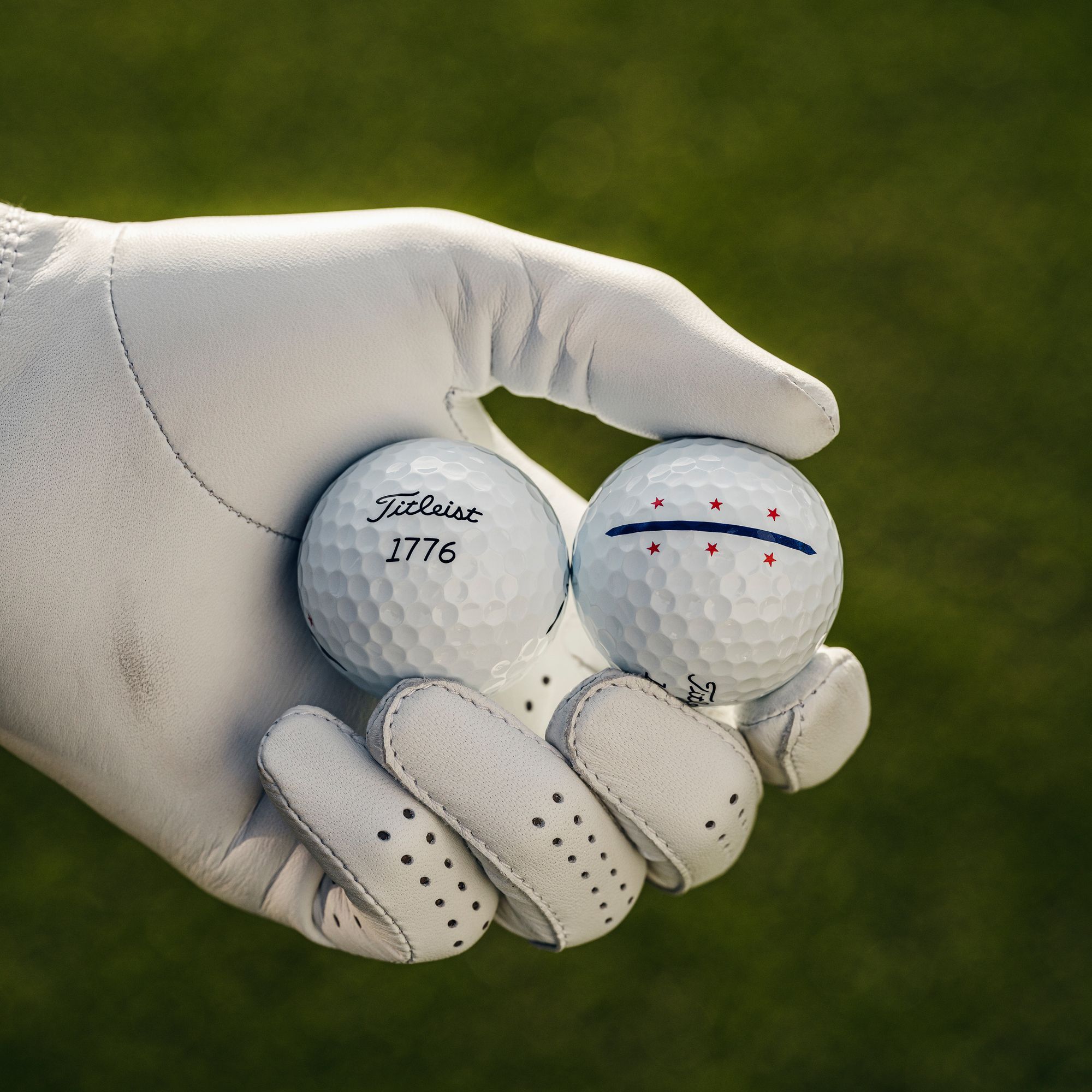Titleist Pro V1 AIM Performance - Red, White, & Blue Golf Balls product image
