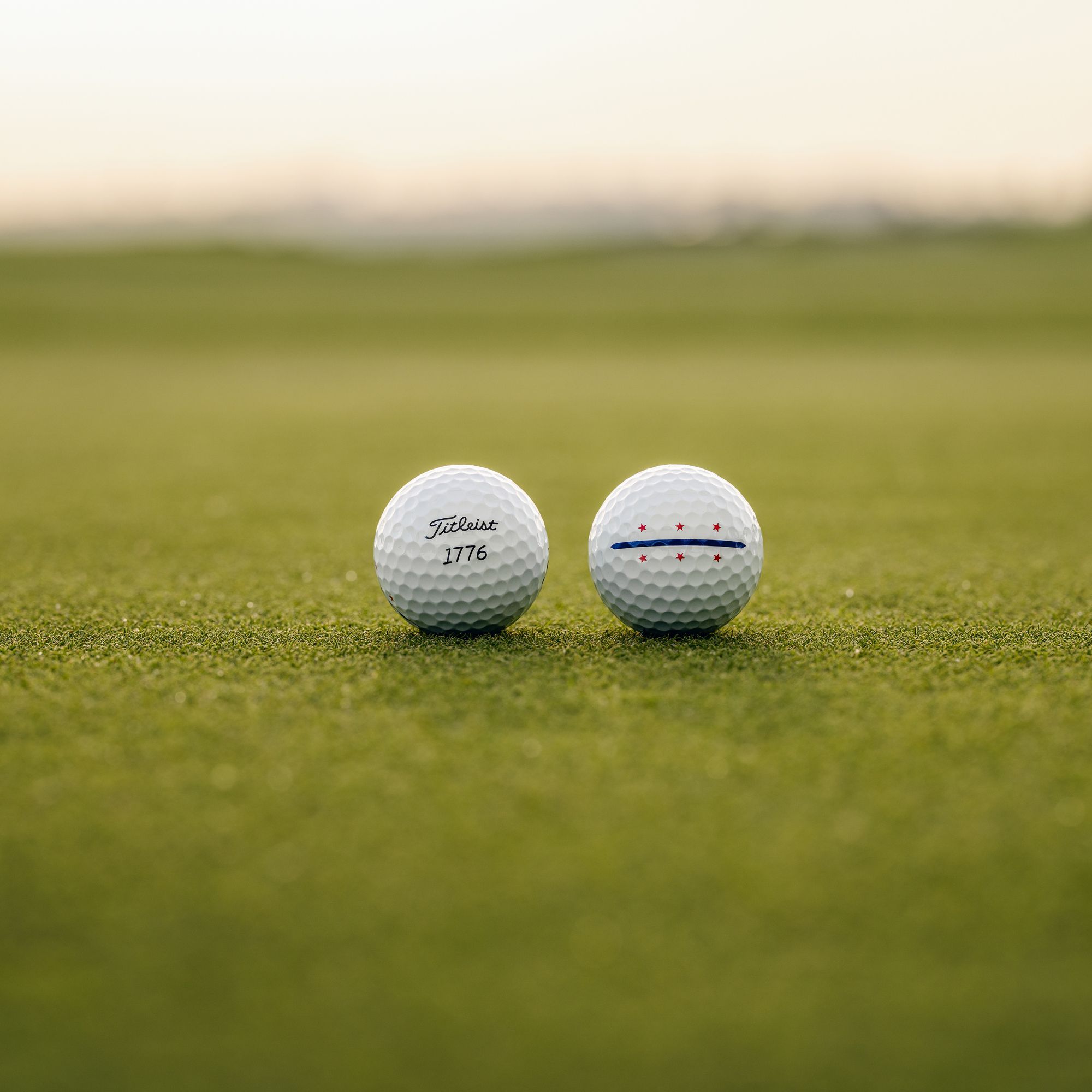 Titleist Pro V1 AIM Performance - Red, White, & Blue Golf Balls product image