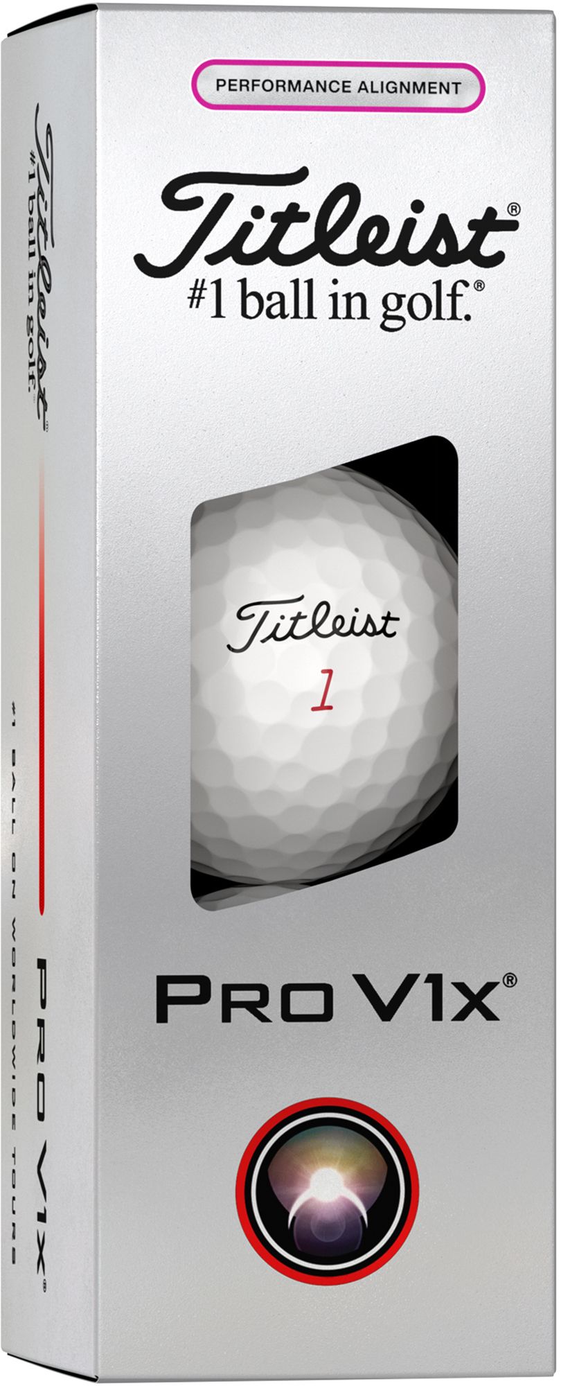 Titleist 2025 Pro V1x Performance Alignment Golf Balls product image
