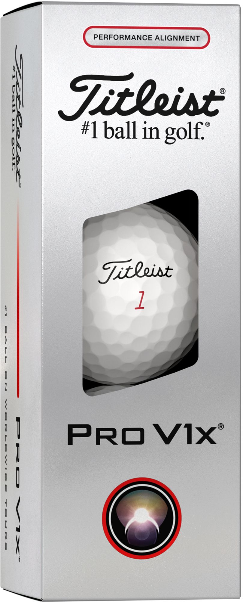 Titleist 2025 Pro V1x Performance Alignment Golf Balls product image