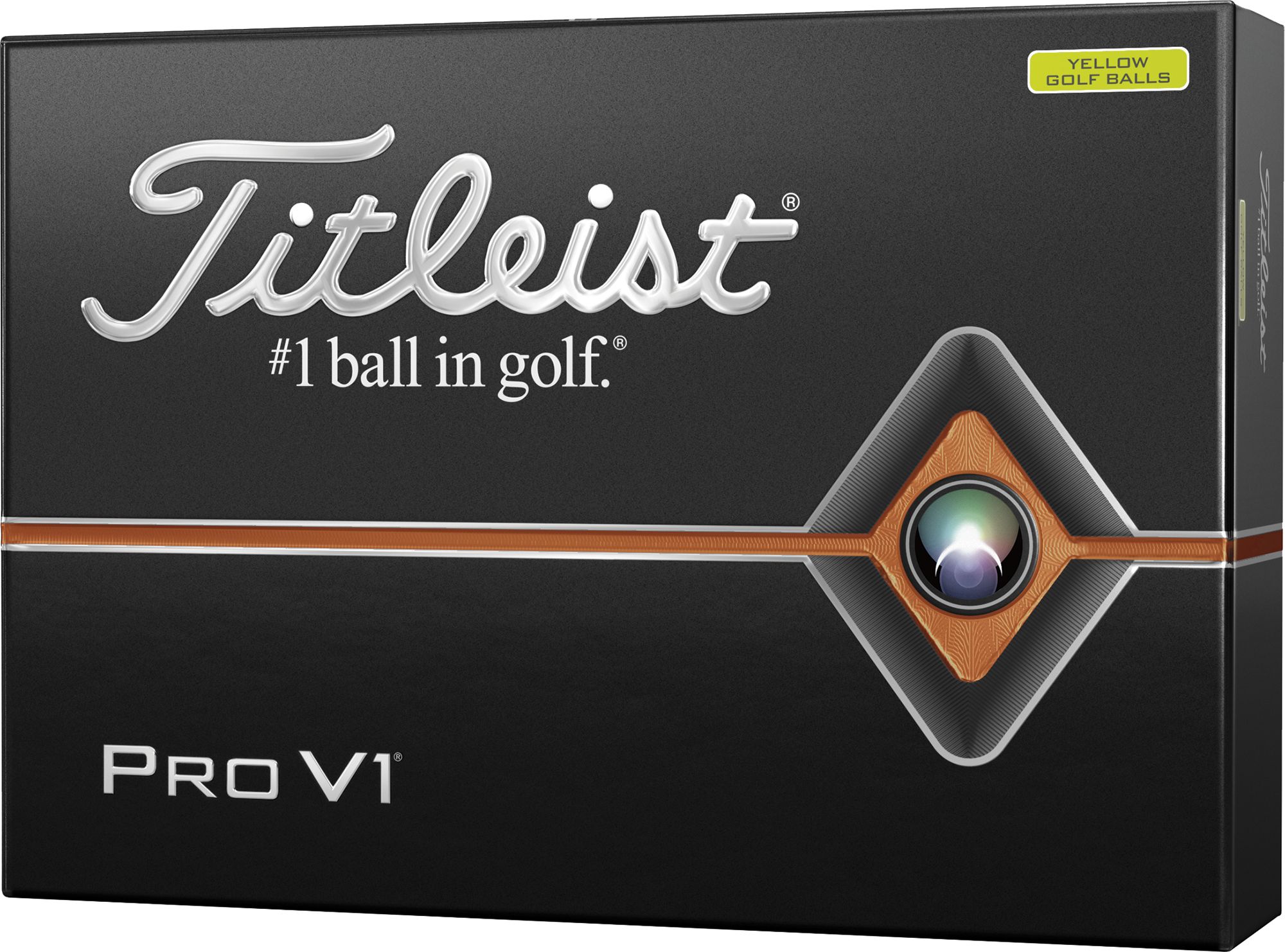 Titleist Prior Generation Pro V1 Optic Yellow Golf Balls product image