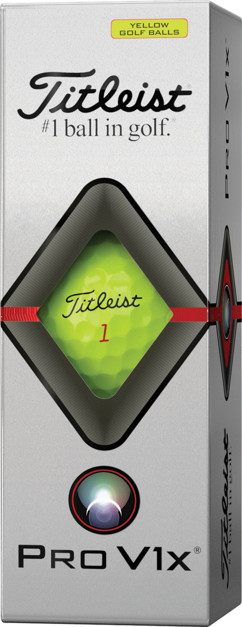 titleist pro v1x yellow