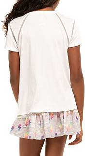 Lucky In Love Girls' Feeling The Vibe Short Sleeve Shirt product image