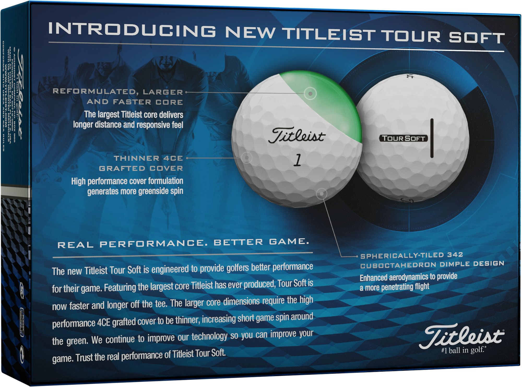 Titleist Tour Soft Golf Balls - Prior Generation product image
