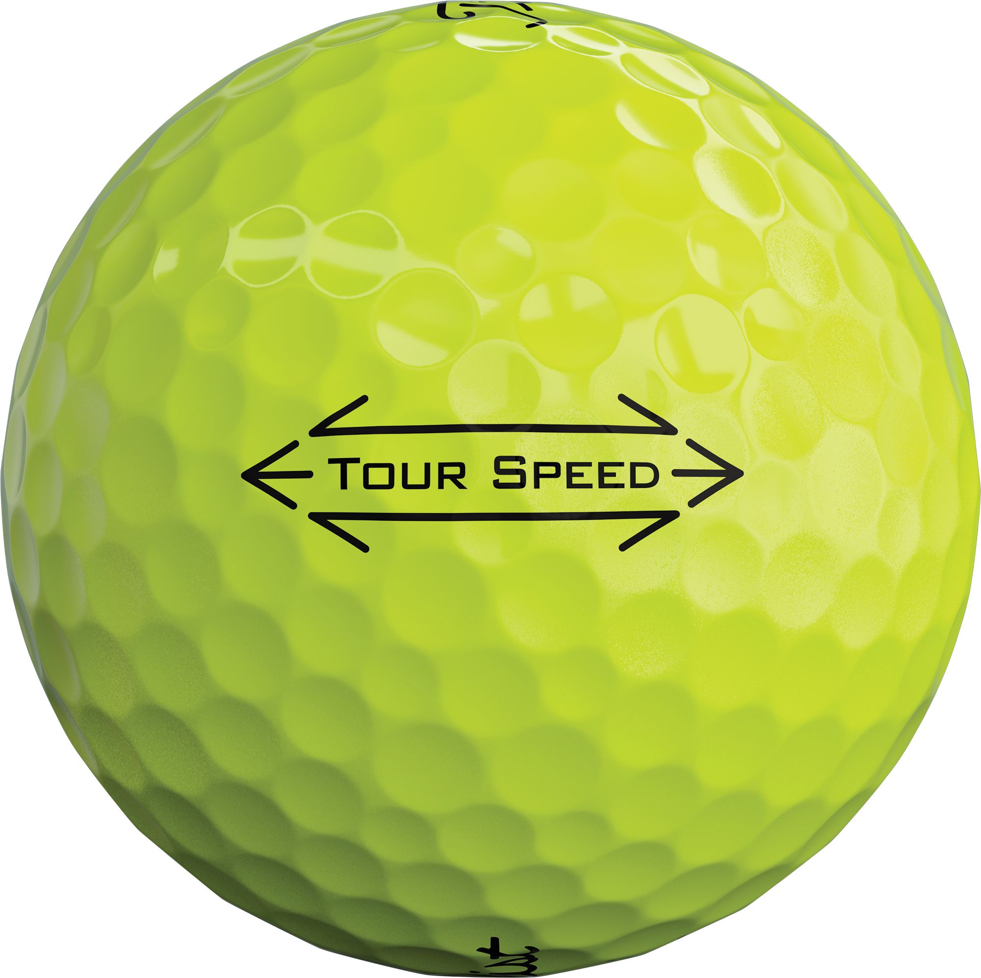 Titleist 2020 Tour Speed Yellow Personalized Golf Balls product image