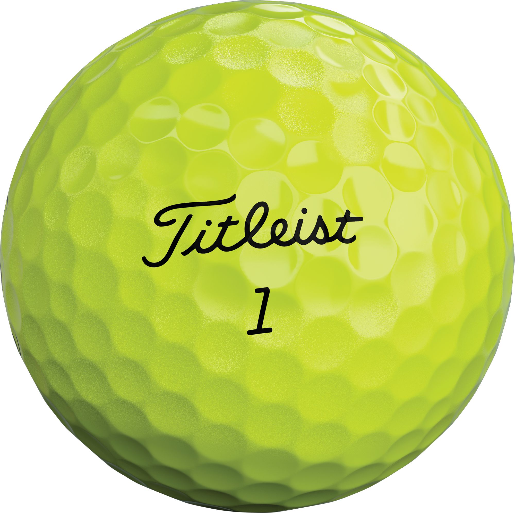 Titleist 2020 Tour Speed Yellow Personalized Golf Balls product image