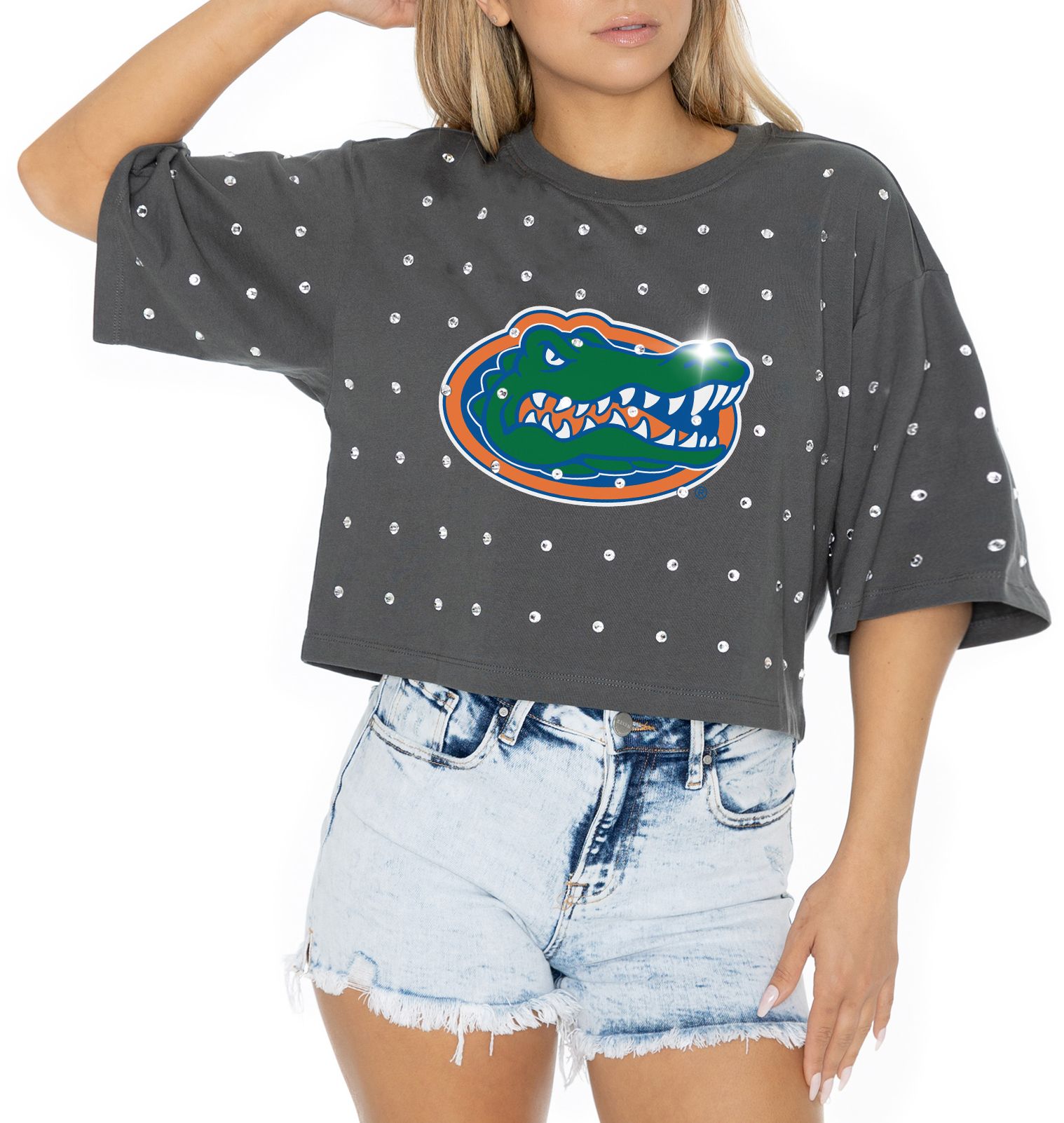 Gameday Couture Women's Florida Gators Grey Just In Time T-Shirt product image
