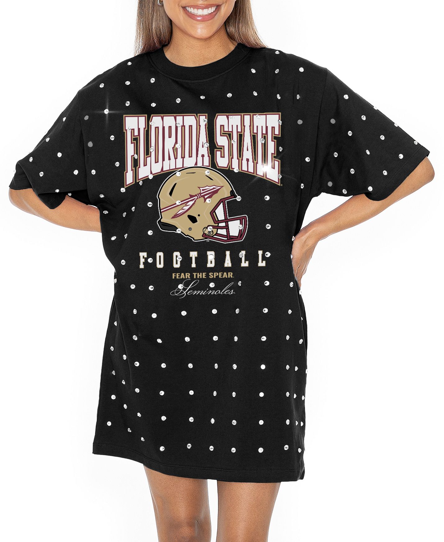 Gameday Couture Women's Florida State Seminoles Black Game Changer T-Shirt Dress product image