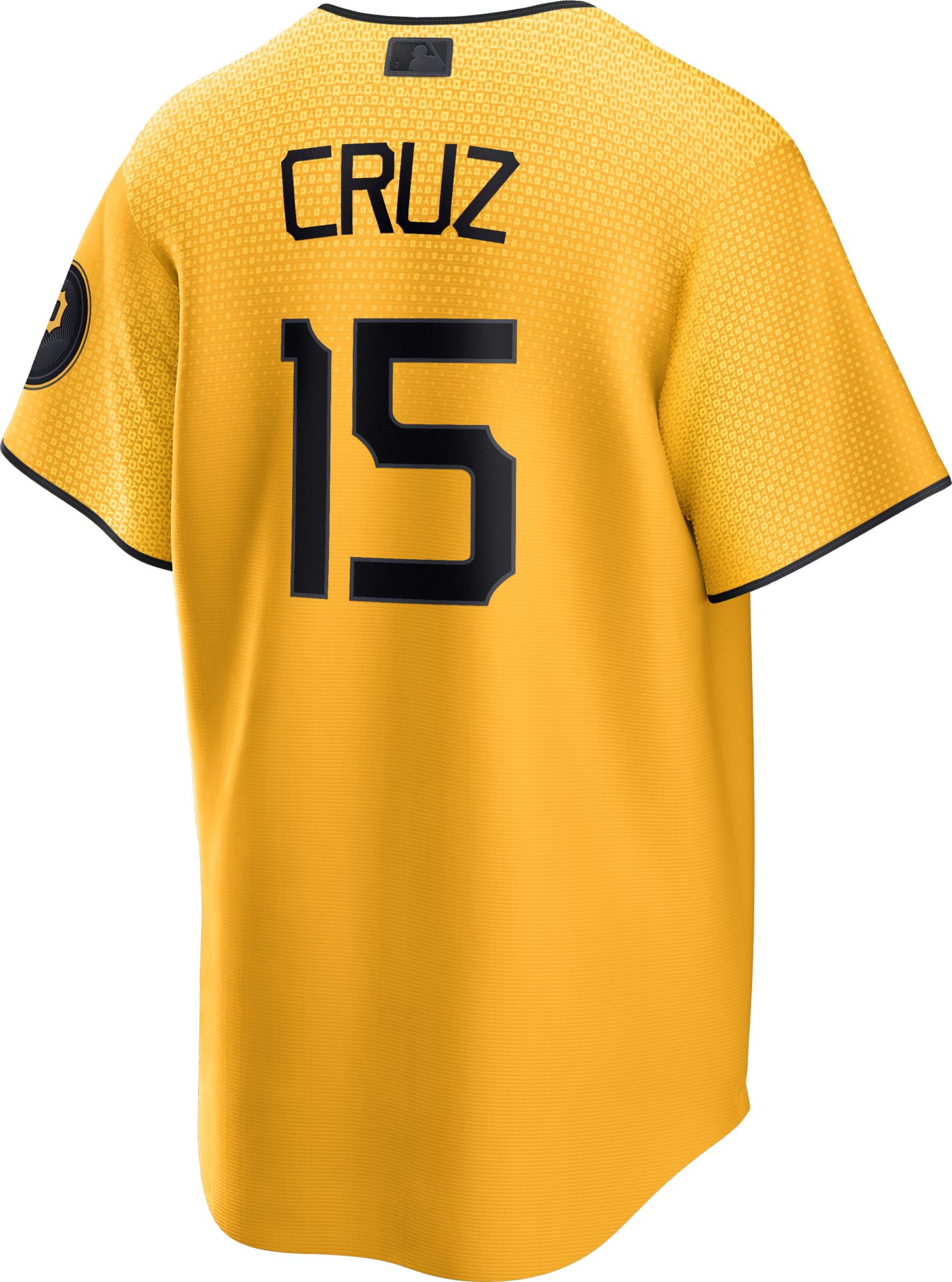 Nike Men's Pittsburgh Pirates 2023 City Connect Oneil Cruz #15 Cool Base Jersey product image