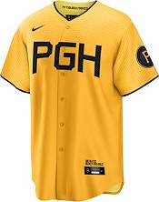 Nike Youth Pittsburgh Pirates Ke'Bryan Hayes #13 Yellow T-Shirt
