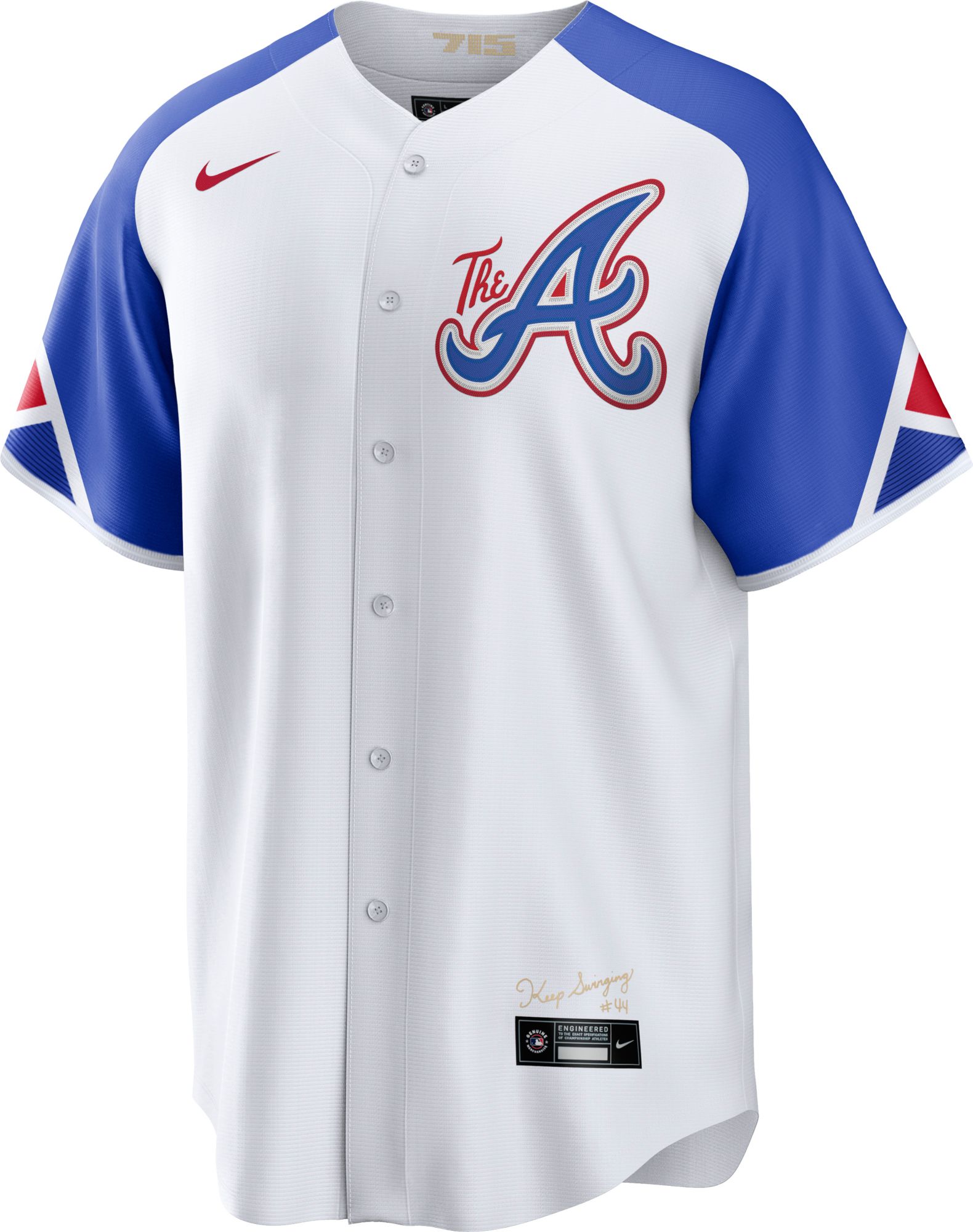 Nike Men's Atlanta Braves 2023 City Connect Ozzie Albies #1 Cool Base Jersey