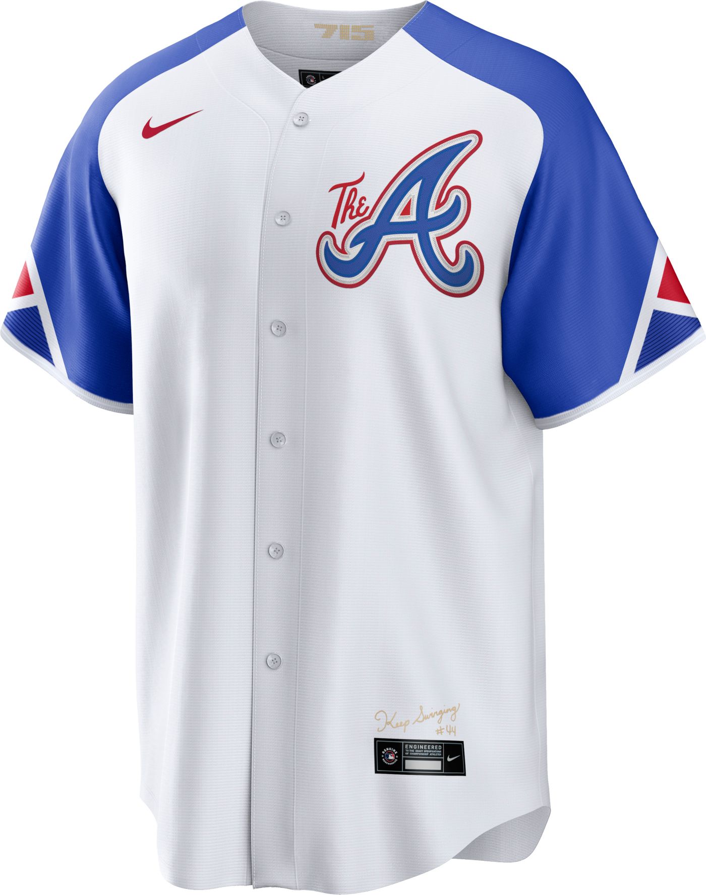 Nike Men s Atlanta Braves 2023 City Connect Ozzie Albies 1 Cool Base Jersey Dick s Sporting Goods