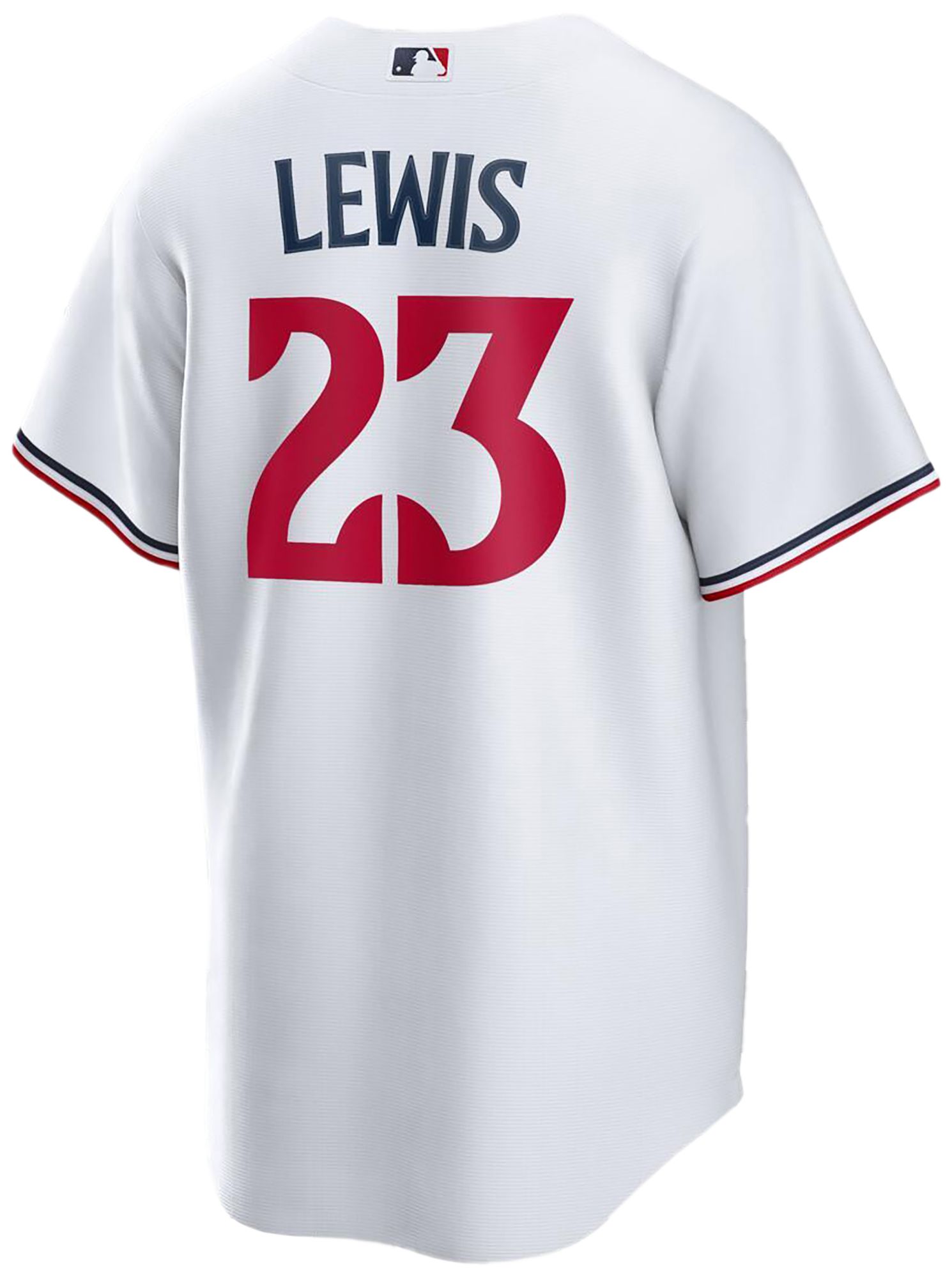 Nike Men's Minnesota Twins White Royce Lewis #23 Home Replica Jersey product image
