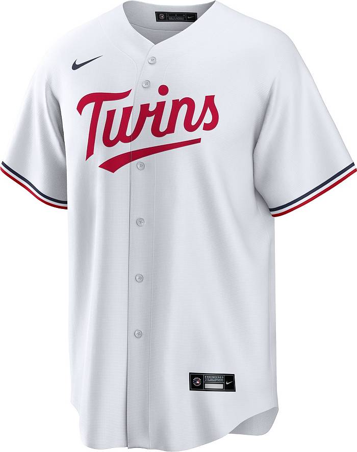 Nike Men's Minnesota Twins Carlos Correa #4 White Cool Base Jersey