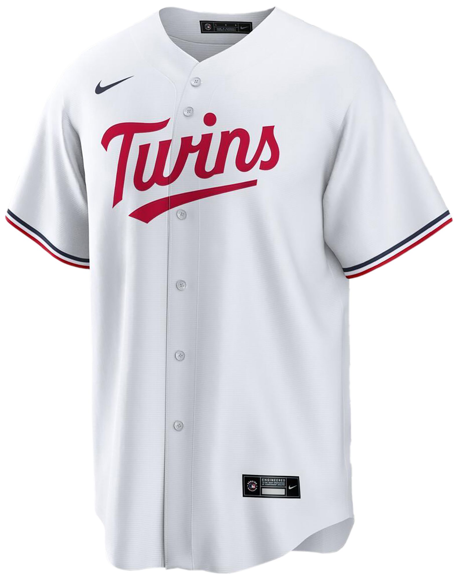 Nike Men's Minnesota Twins White Home Replica Jersey product image