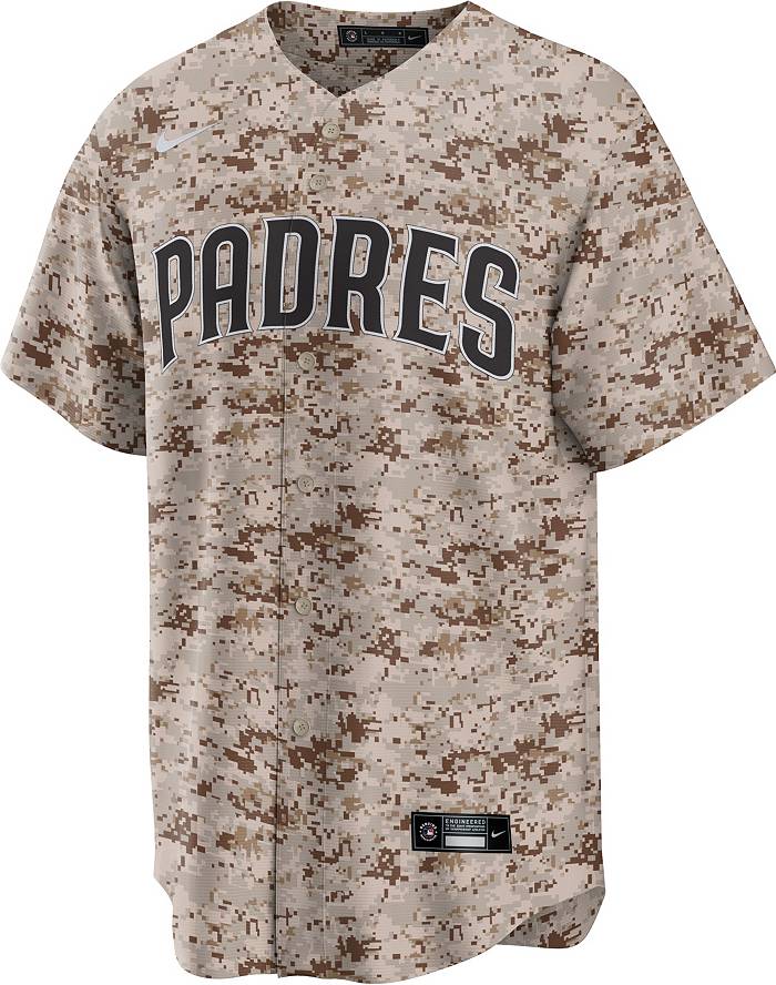 San Diego Padres reveal alternate camo Navy jerseys - Sports