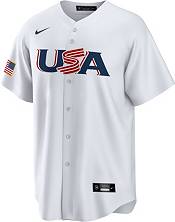 Nike Men's USA 2023 World Baseball Classic Mike Trout #27 White Cool Base Home Jersey product image