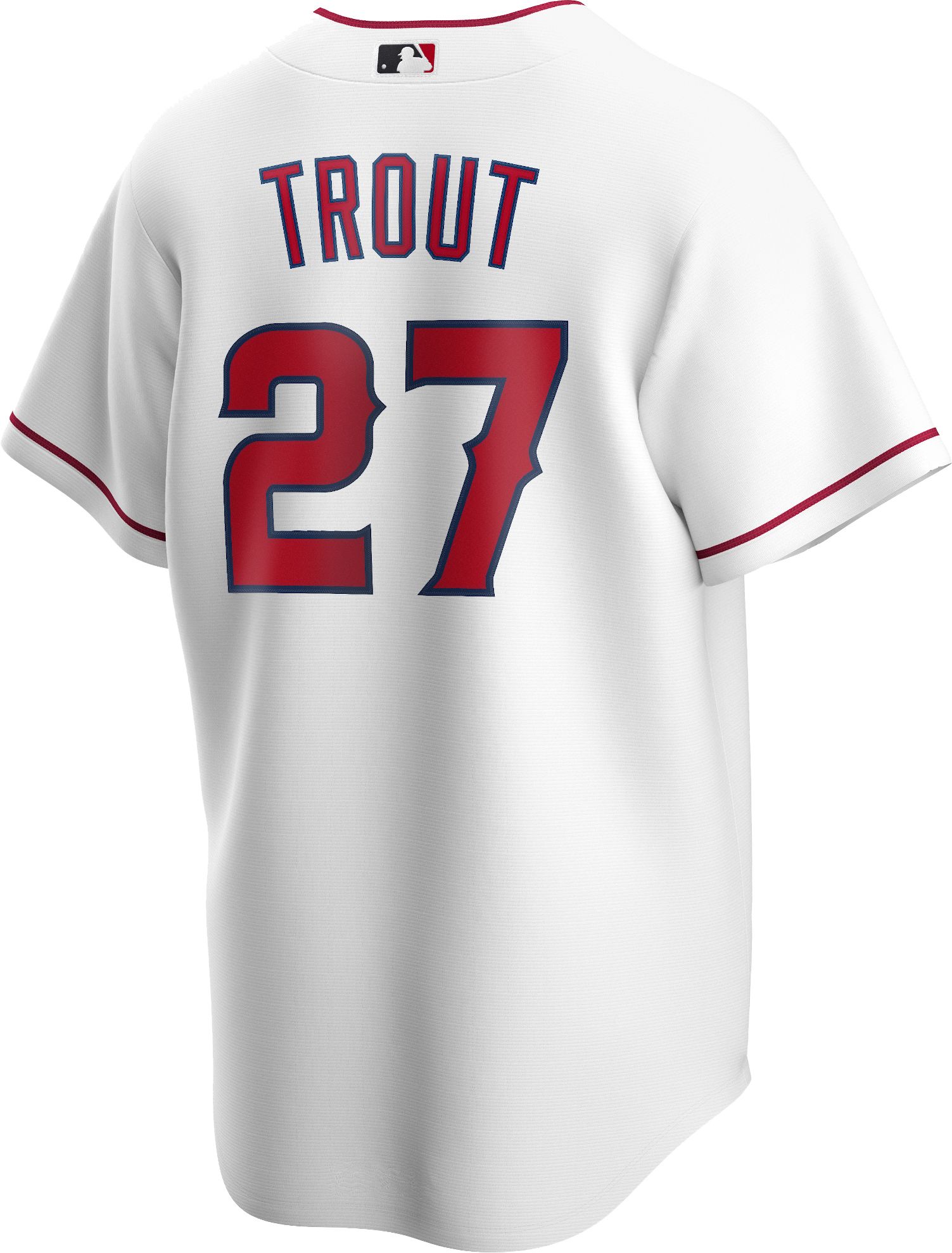 Nike Men's Replica Los Angeles Angels Mike Trout #27 Cool Base Jersey