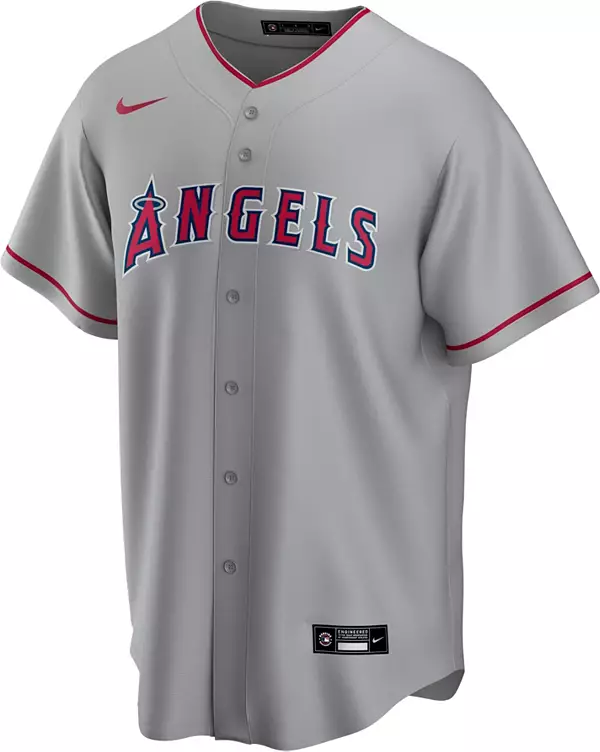 Lot - MLB Los Angeles Angels Nike #27 Trout Jersey - Mens XXL