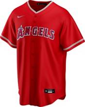 17 Shohei Ohtani Los Angeles Angels MLB Red Jersey T-Shirt (Large