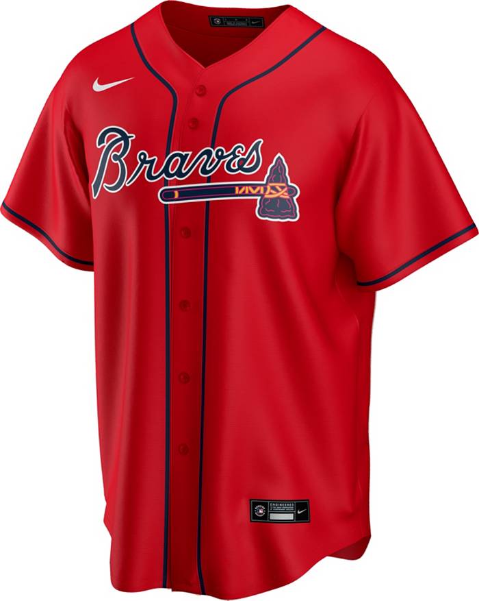 red braves jersey near me