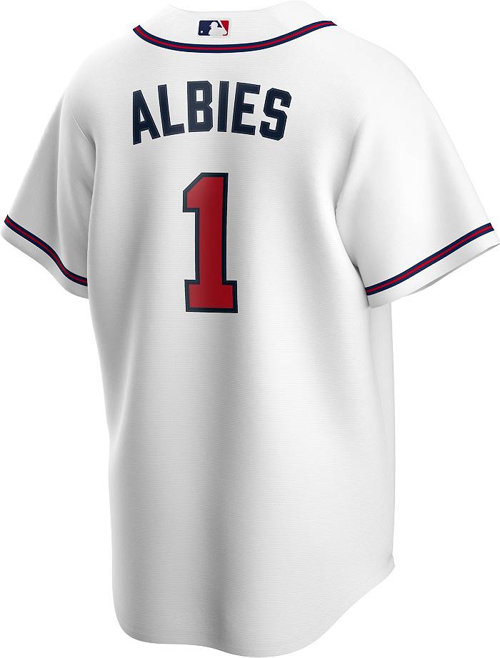he Atlanta Braves Unveil #1 Ozzie Albies Jersey