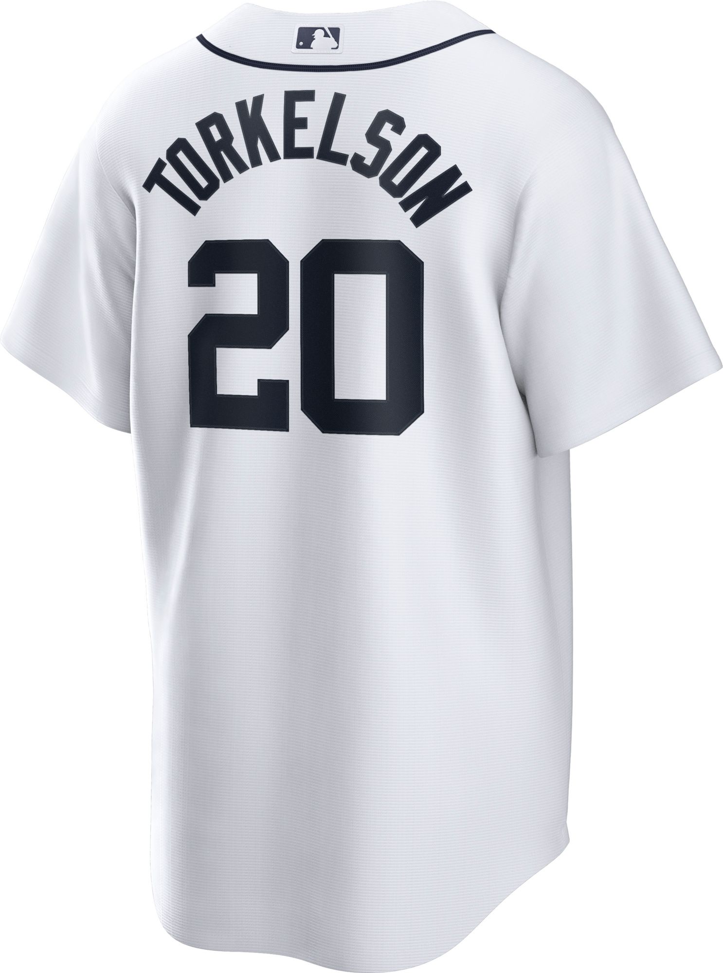 Nike Men's Detroit Tigers Spencer Torkelson #20 White Cool Base Jersey product image