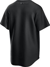 Nike Men's Chicago Cubs Black Cool Base Blank Jersey product image