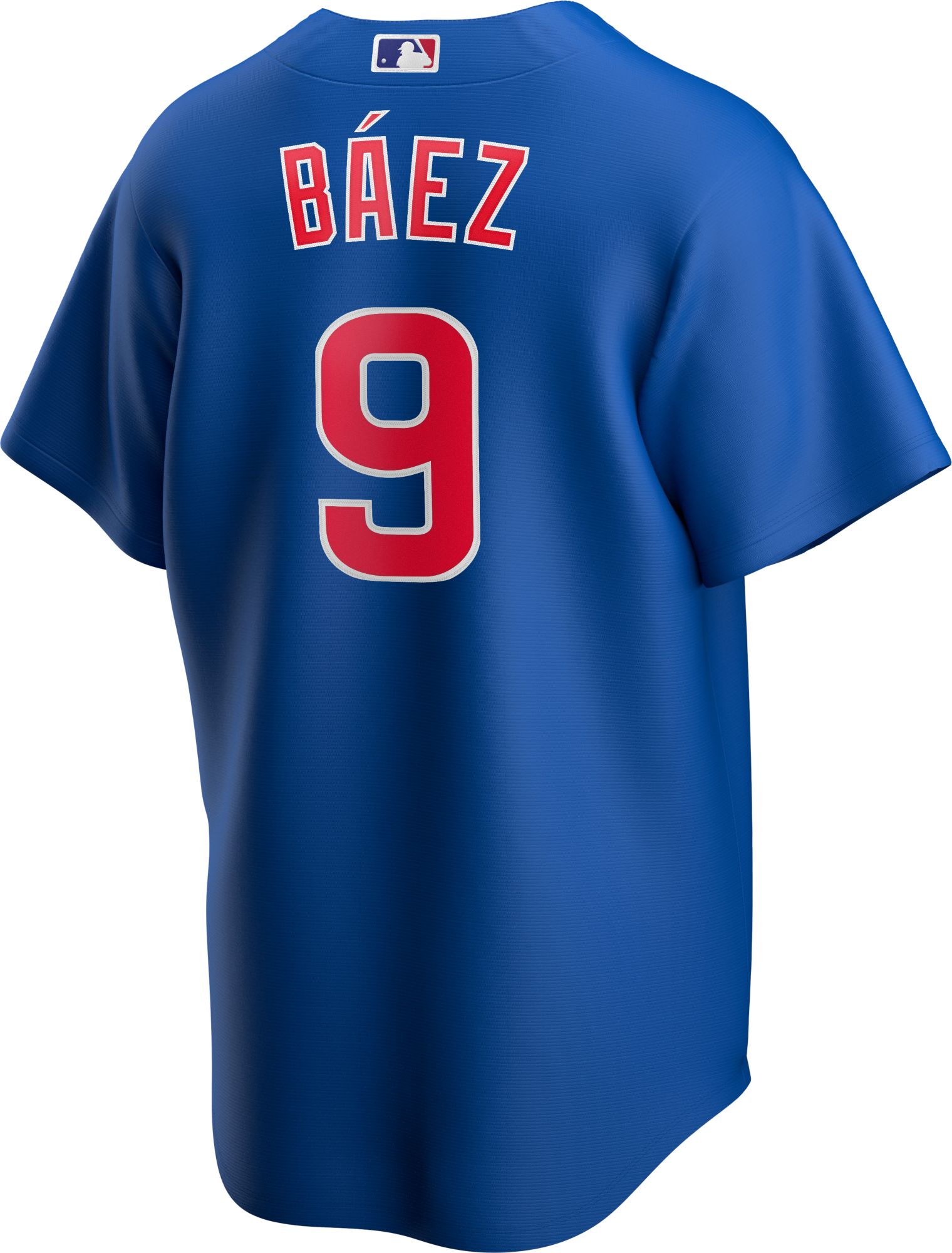 Nike Men's Replica Chicago Cubs Javier Baez #9 Royal Cool Base Jersey product image