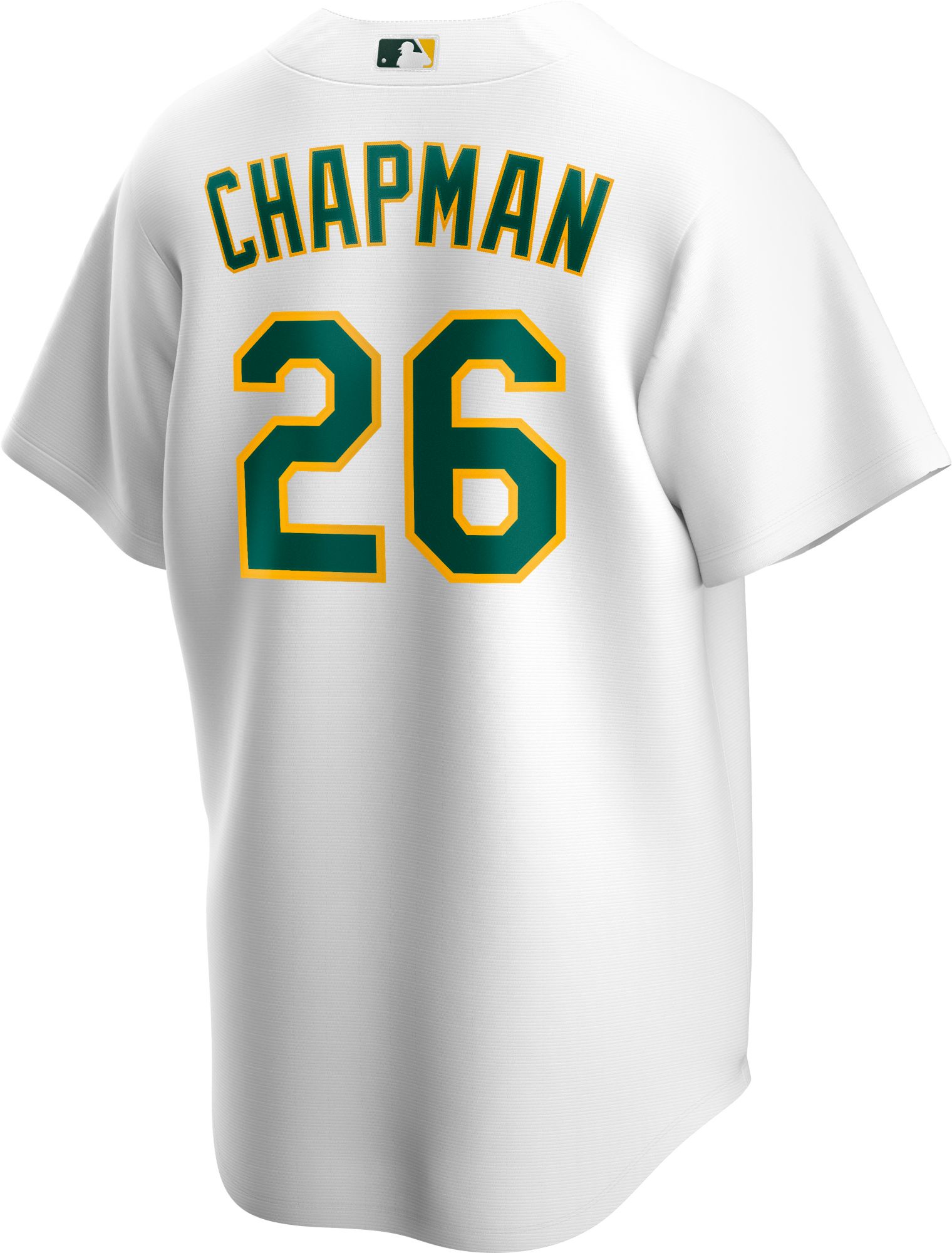Nike Men's Replica Athletics Matt Chapman #26 White Cool Base Jersey product image