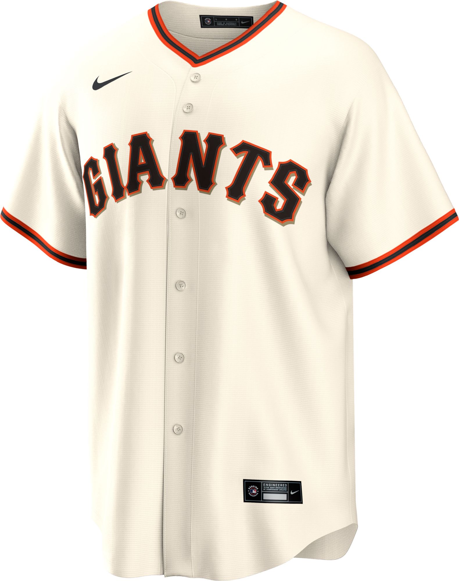 Nike Men's San Francisco Giants Logan Webb #62 Cream Cool Base Home Jersey product image