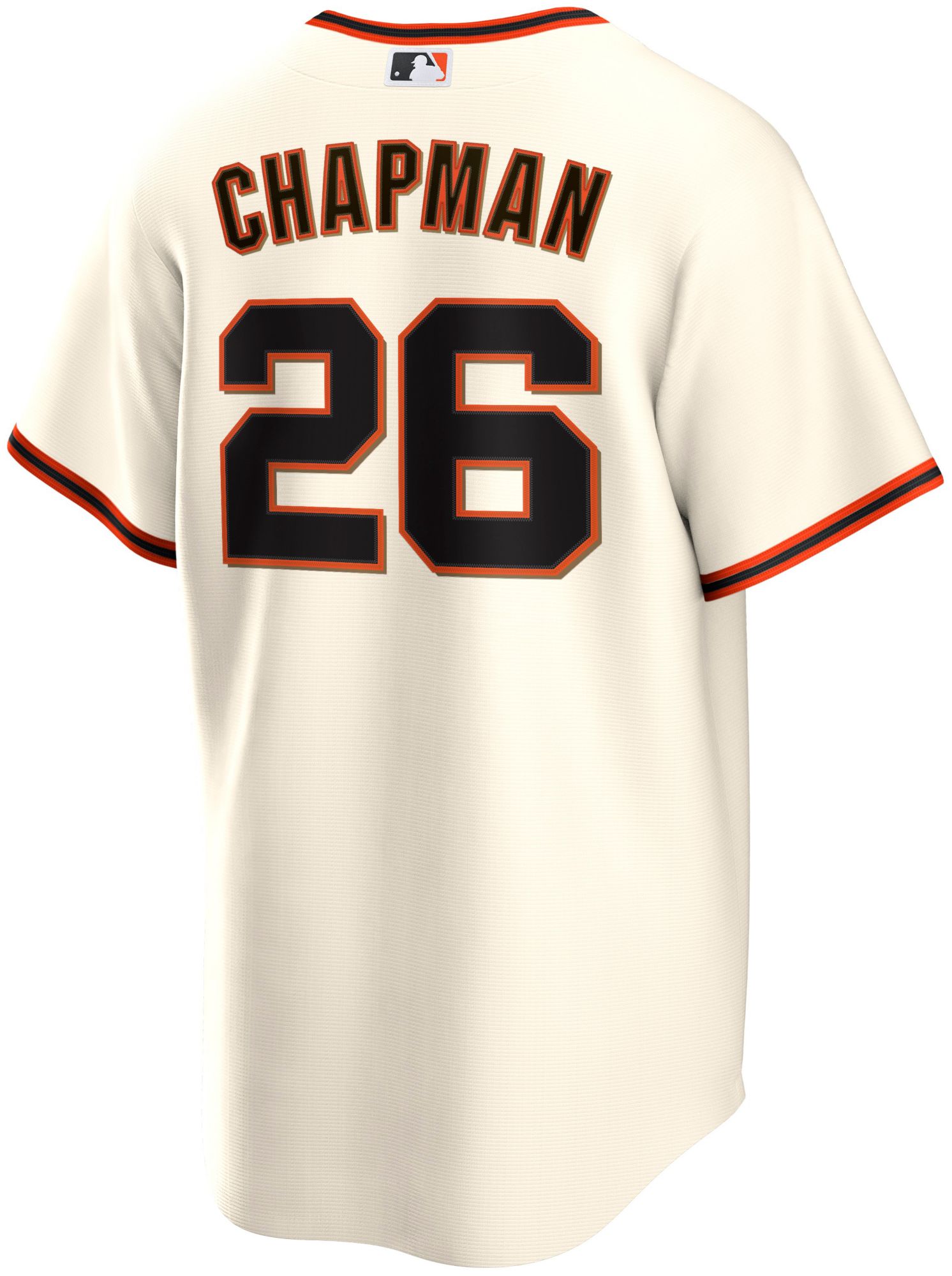 Nike Men's San Francisco Giants Matt Chapman #26 Cream Home Replica Jersey product image