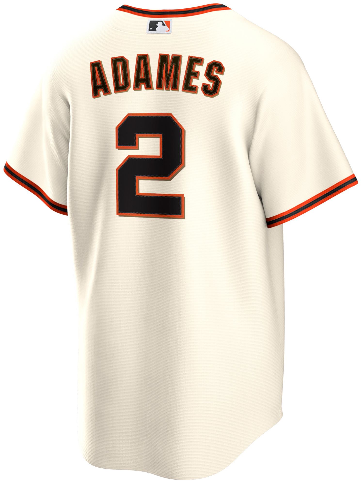 Nike Adult San Francisco Giants Willy Adames #2 Cream Replica Jersey product image