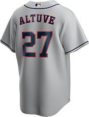 Houston Astros Nike Official Replica Home Jersey - Mens with Altuve 27  printing