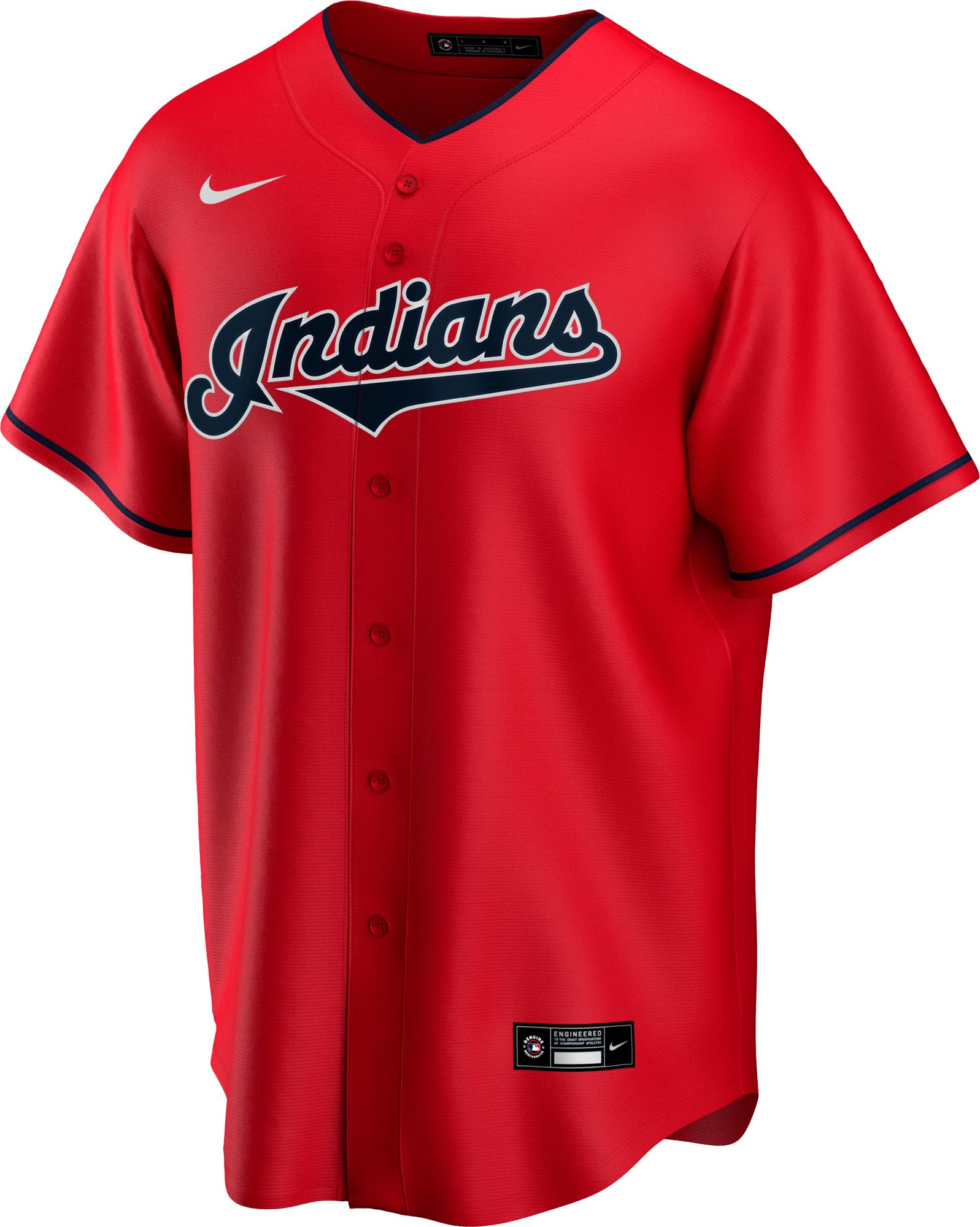 red indians jersey