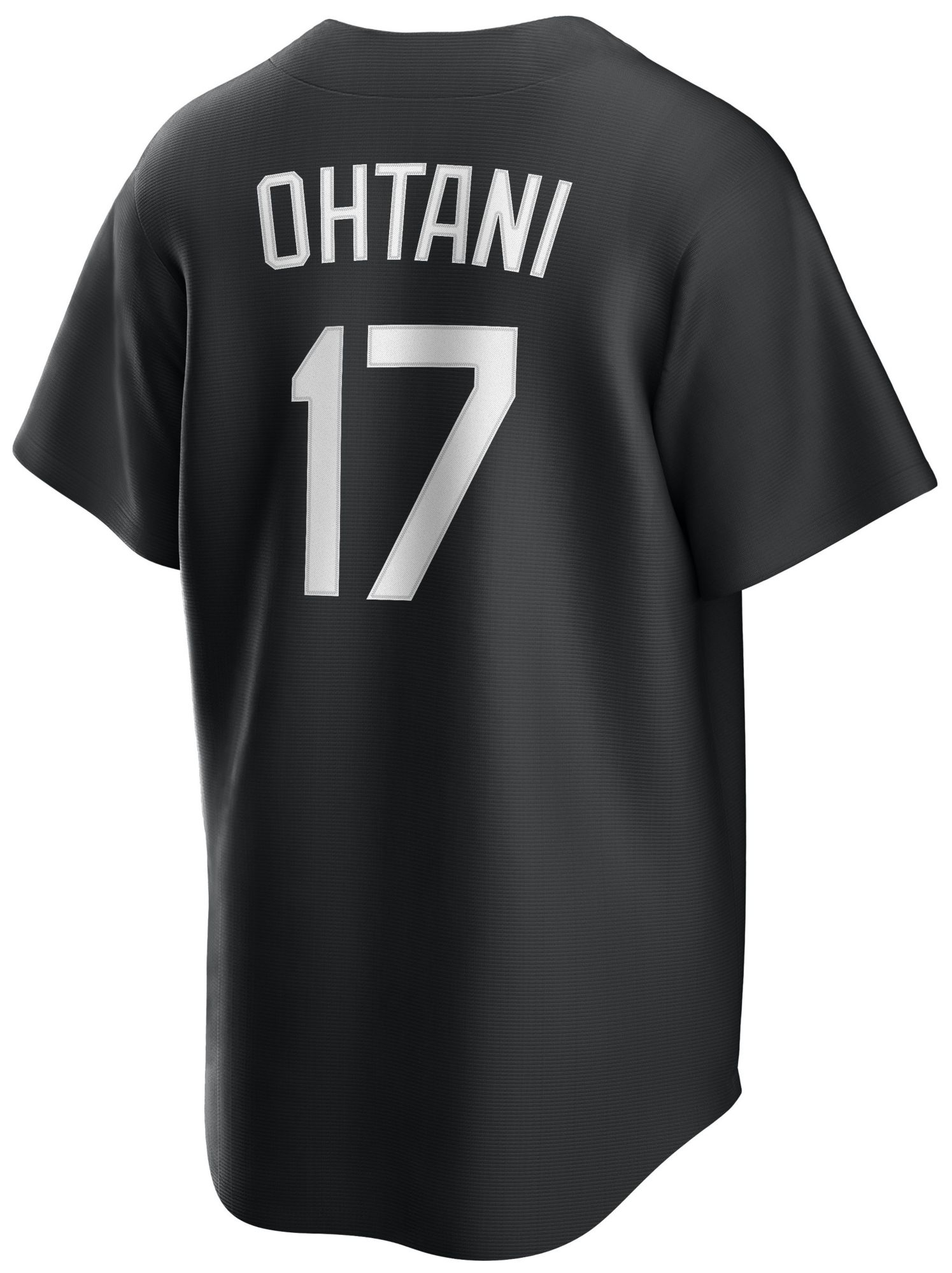 Nike Men's Los Angeles Dodgers Shohei Ohtani #17 Black Replica Pitch Black Jersey product image