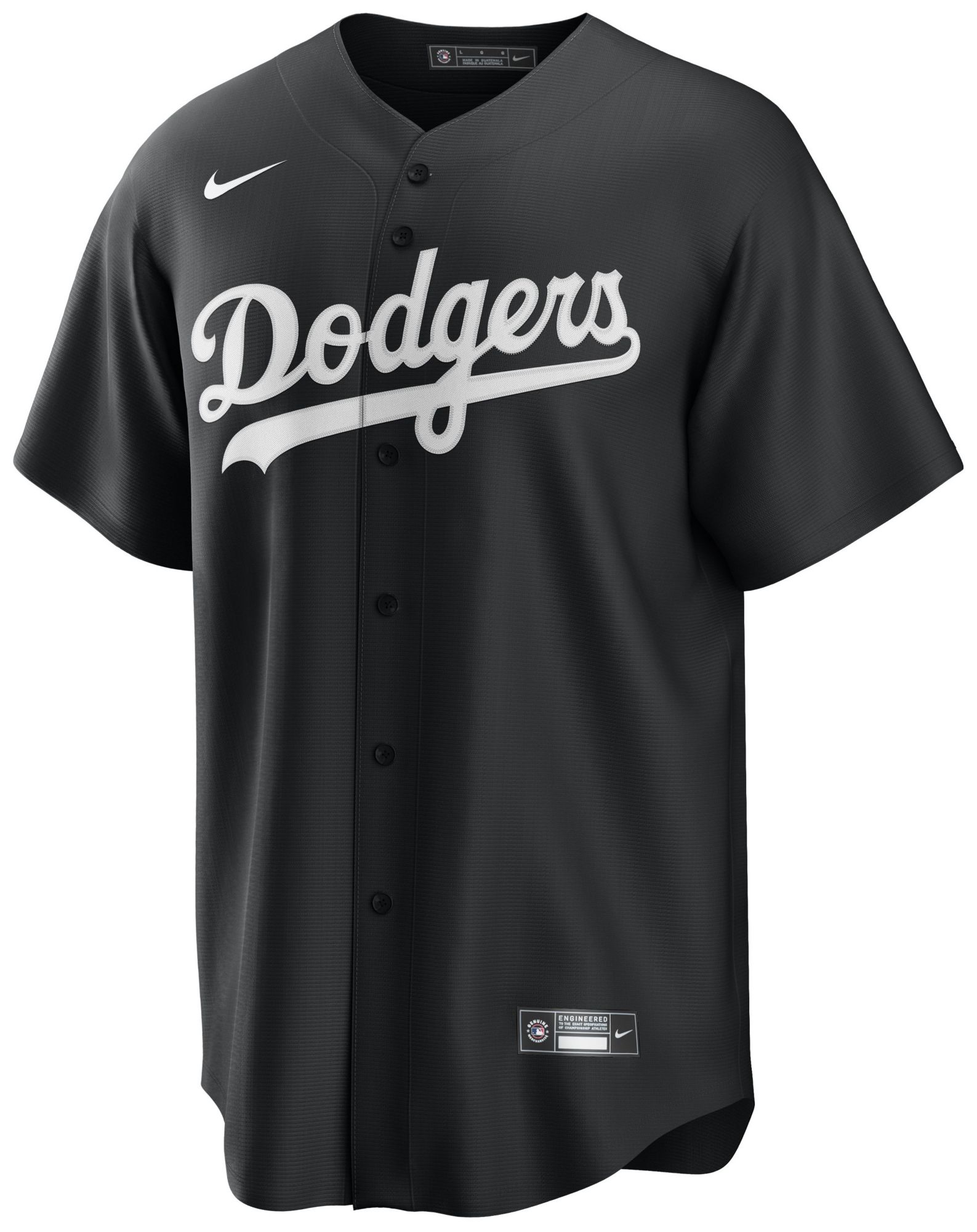 Nike Men's Los Angeles Dodgers Shohei Ohtani #17 Black Replica Pitch Black Jersey product image