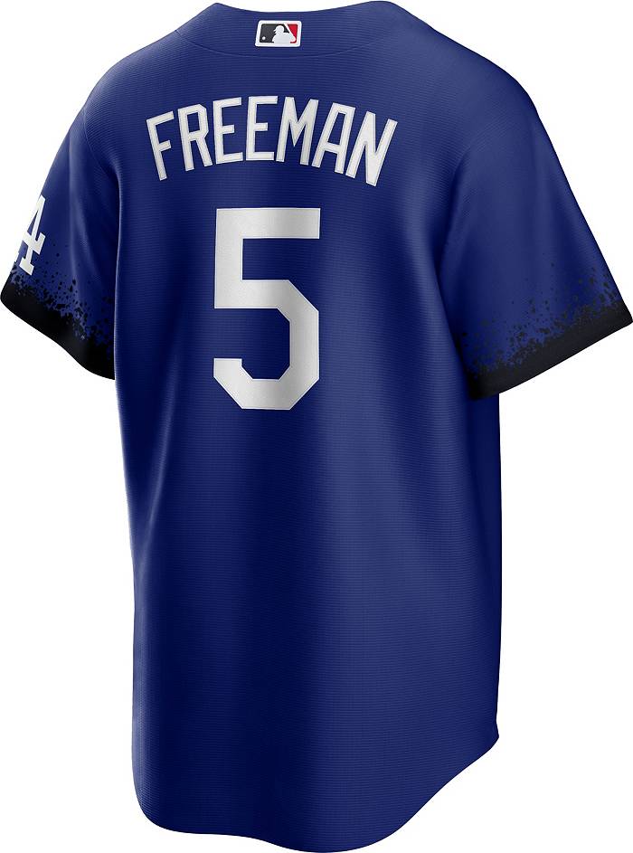 Freeman #5 Dodgers LGBTQ Pride Night 2022 Printed Baseball Jersey