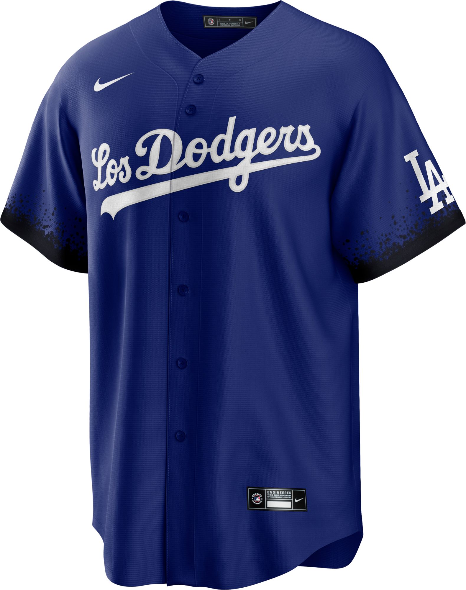 Nike Men's Los Angeles Dodgers Clayton Kershaw #22 2022 City Connect Cool Base Jersey product image